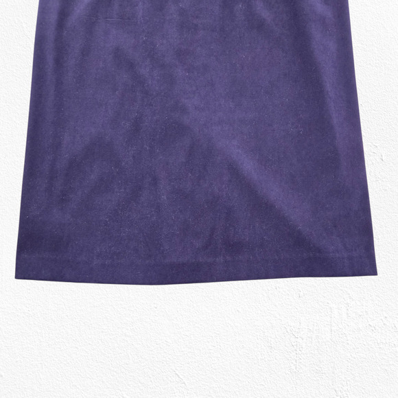 Vintage 90s Purple Jacquard Dress Set Jacket Career Party Two Piece Set Size 12 - Picture 13 of 16